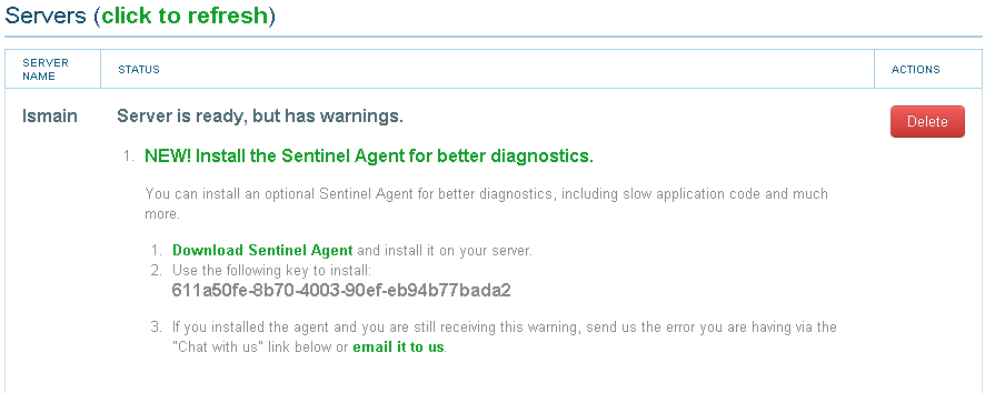 Install the LeanSentry Agent